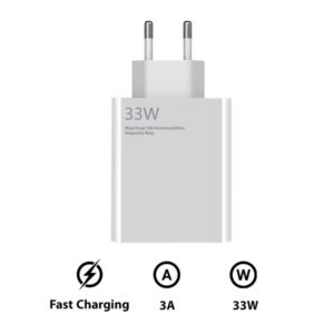 شارژر شیائومی 33 وات دو پین بدون کابل اصل