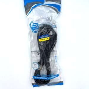 کابل برق سه پین آداپتور لپ تاپ بایبل مدل BAYBEL 3×0.75 طول 1.5 متر