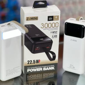 پاوربانک 30000 میلی آمپر Z-MINI مدل Q34
