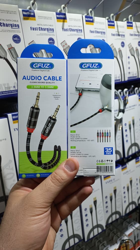 کابل AUX جی فوز طول 1.5 متر